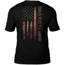Veterans Why We Served 7.62 Design Men's T-Shirt