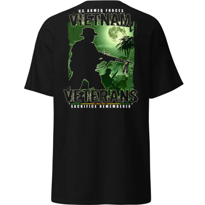 Vietnam Veteran T-Shirt 'Remembered'